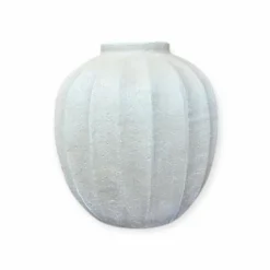 Beige Japandi vaas 26 x 29 cm