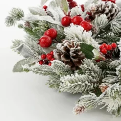 Belfort Kerstkrans – Ø50 cm – Groen