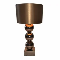 Bollamp Blokvoet Sepia