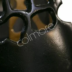 Colmore Vaas Alu Matt Zwart Goud Black Gold 26X10X31cm