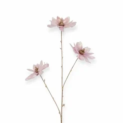 Countryfield kunstbloemen Magnolia lila parelmoer – 81 cm