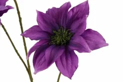 Countryfield kunstbloemen Clematis paars – 89cm