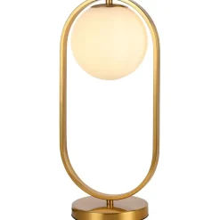 Emma luxe taffellamp wit goud