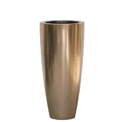 Hoge vaas Kentucky Copper brons 80 of 100 cm