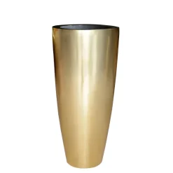 Hoge vaas kentucky Gold goud 80 of 100 cm