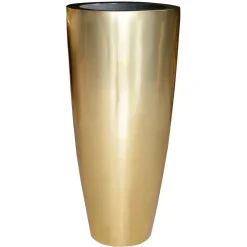 Hoge vaas kentucky Gold goud 80 of 100 cm