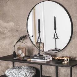 HV Glass Xmas Tree Kaarshouder Zwart