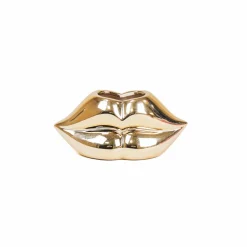 HV Lip vaas goud – Gold – 15,5×6,5×7,5cm