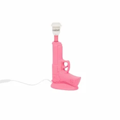 HV Pistool Lamp – Neon Roze- 15x9x32cm