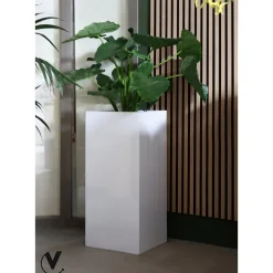 Mont Blanc shiny white L35 x B35 x H80cm