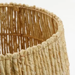 Ronda Opbergmand – Set van 2 – H40 x Ø44 cm – Lichtbruin