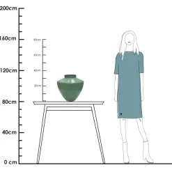 Vaas – Kagera pastel green