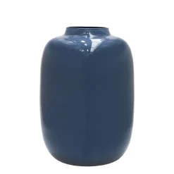 Vaas Artic dark blue grey blauw | Vase the World