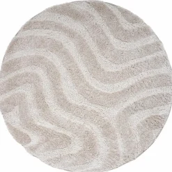 Vloerkleed Isa Beige 70 – Rond ø160 cm